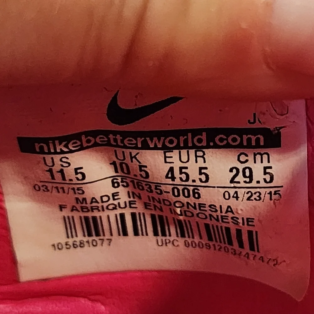 Nike Mercurial Victory V IC Black/Hyper Pink - Picture 9 of 9